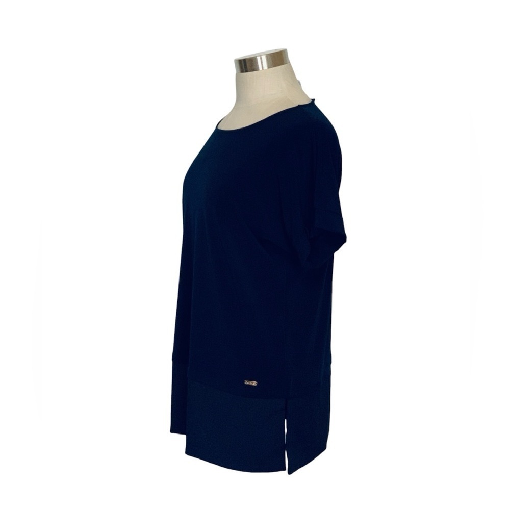 Calvin Klein Navy Blue Top - Picture 3 of 10